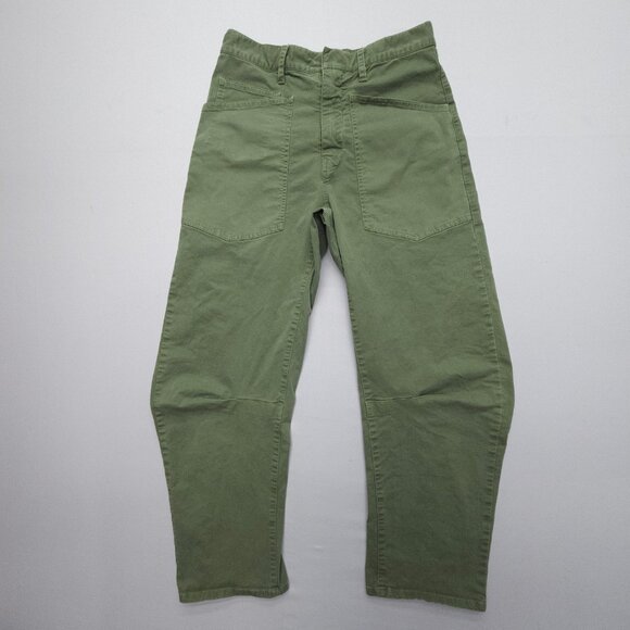 Nili Lotan Shon Pants 00 Green - Picture 2 of 12